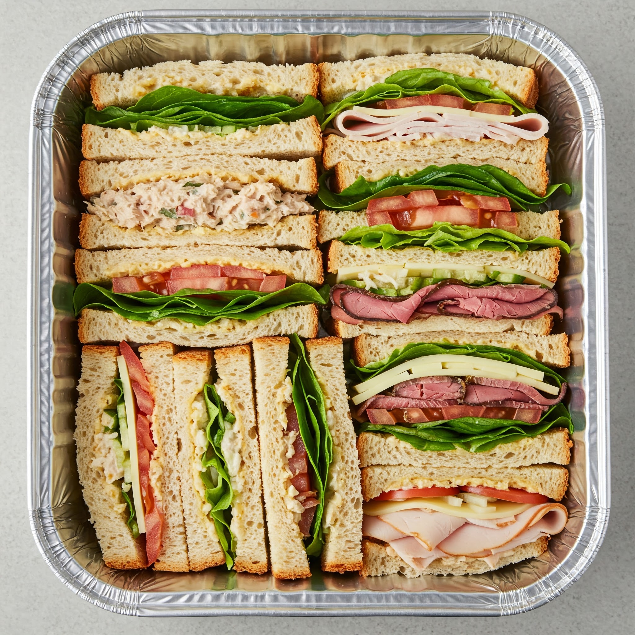 BBQ Sandwich Platter