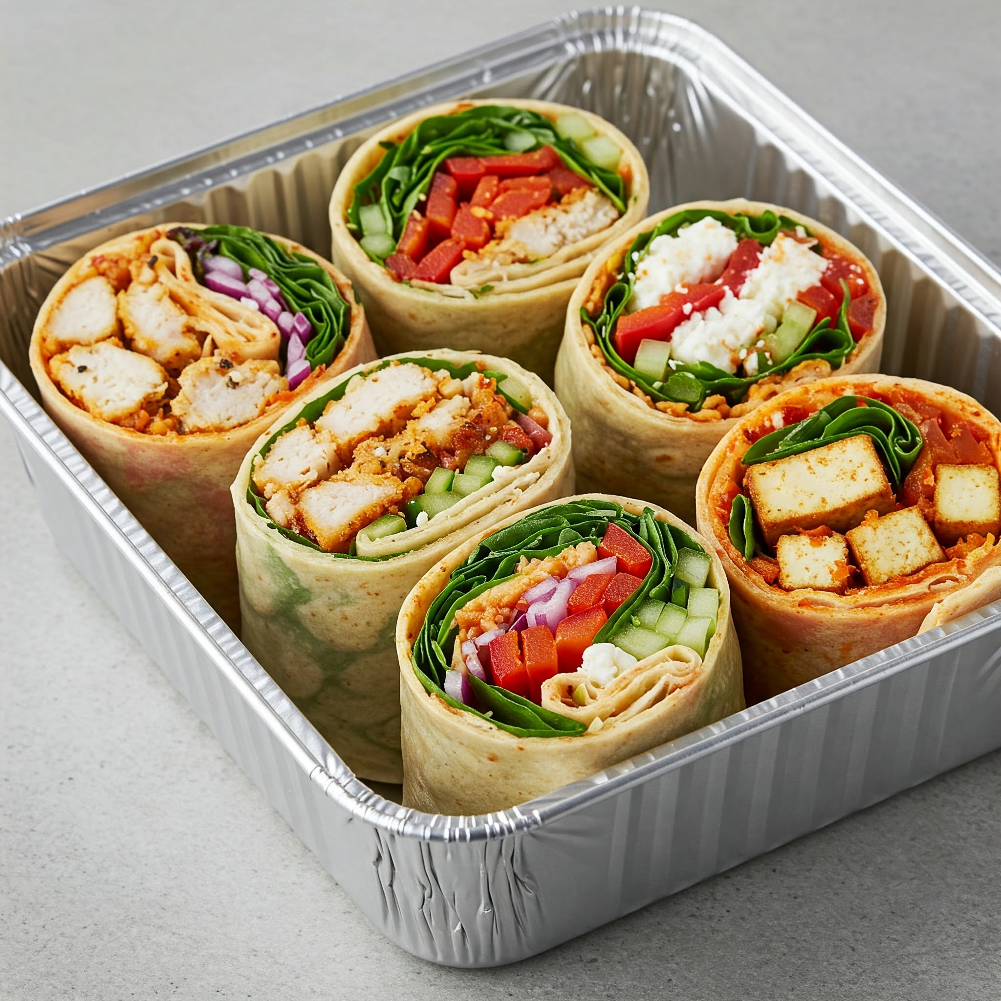 Buffalo Wrap Platter
