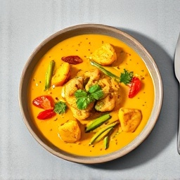 Yellow Curry Tray