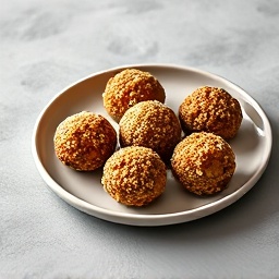 Sesame Balls with Red Bean Paste