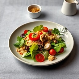 Quinoa Salad with Black Beans and Corn