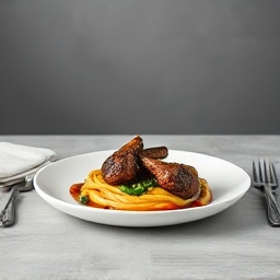 Roasted Lamb with Rosemary and Garlic