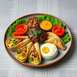 Portobello Wrap Platter