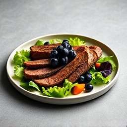 Blueberry Steak Salad Platter