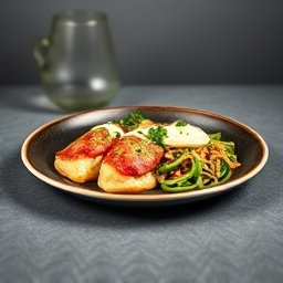 Veal Marsala Tray