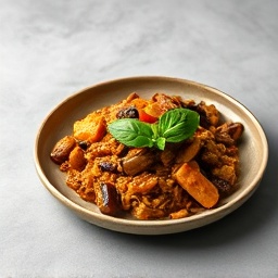 Spicy Basil Eggplant (Pad Kra Pao)