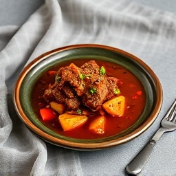 Slow-Cooked Birria (Beef Stew)