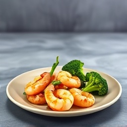 Shrimp with Broccoli Set