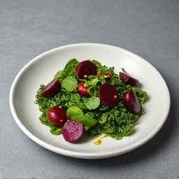 Organic Baby Greens w/ Beets