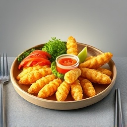 Shrimp Tempura with Assorted Vegetables