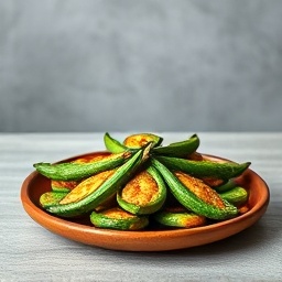 Fried Okra Platter