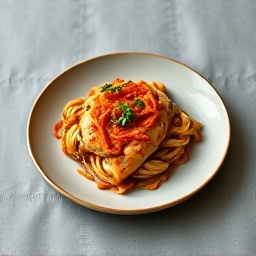 Kimchi (Spicy Fermented Cabbage)