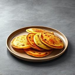 Potato Pancake Stack with Toppings