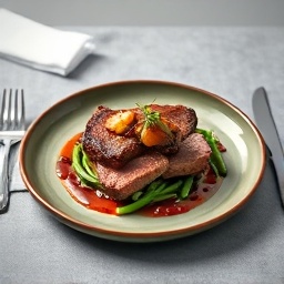 Braised Short Ribs with Polenta