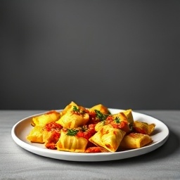 Lobster Ravioli with Creamy Tomato Sauce