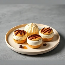 House Cream Dessert Sampler