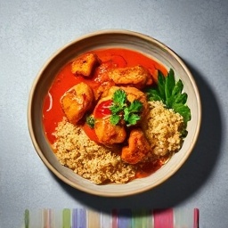 Korean Spicy Chicken Bowl Set