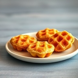 Crispy Belgian Waffle Bites
