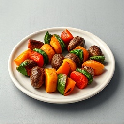 Vegetable Kebab Tray