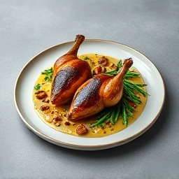 Quail Dinner Set