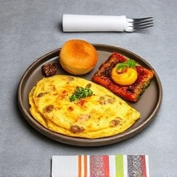 The Meat Lover's Omelette Station